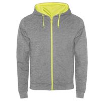 FELPA CON CONTRASTI FLUO